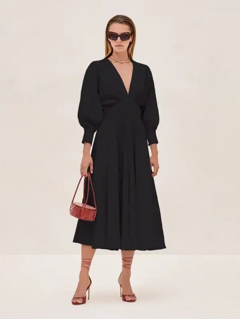 Alexis viro midi dress